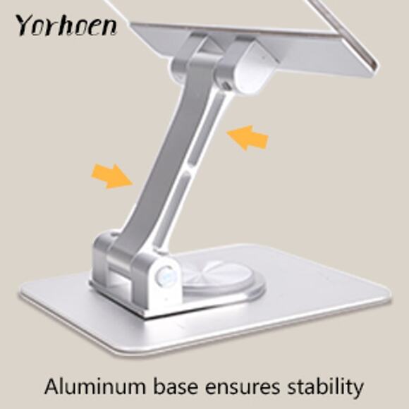 Acrylic Adjustable Book Stand 360° Rotation Laptop Tablet Holder Reading Desk - Picture 7 of 11
